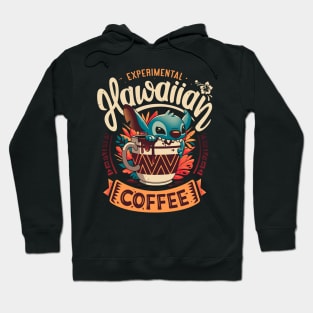 Experimental Coffee - Hawaiian Cute Alien Hoodie